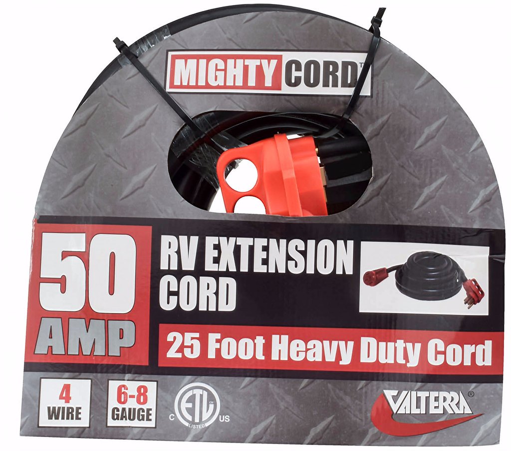 RV Extension Cord - 50 Amp 25 foot