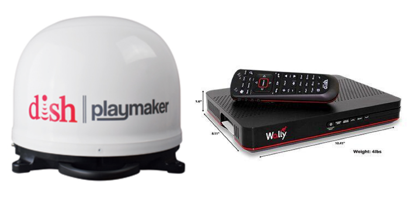 RV Winegard Playmaker Satellite with DISH Bundle Package