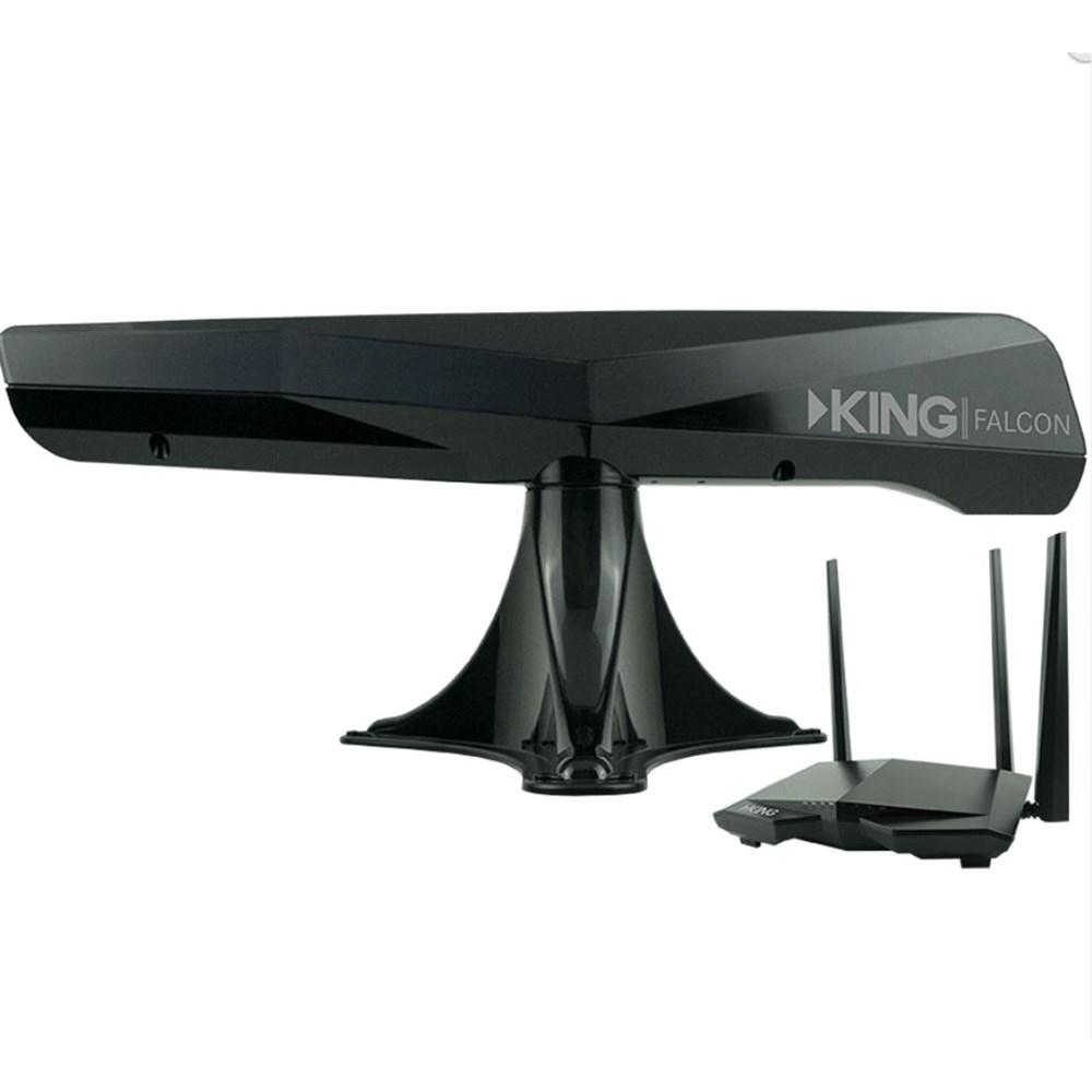 King Falcon Automatic Directional Wi-Fi Antenna w/Extender -black KF1000