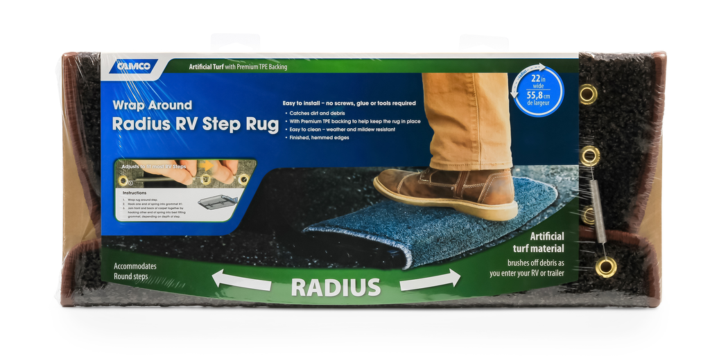 Radius Step Rug - Black