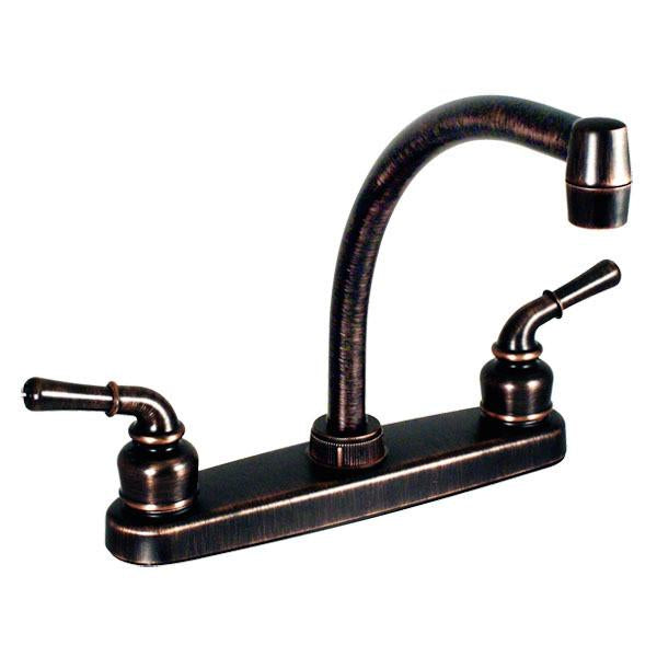Catalina 8" RV Hi Arc Kitchen Faucet - Bronze