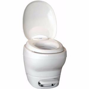 Thetford Bravura Hi RV Toilet - White or Parchment 31084/31085