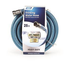 RV Fresh Water Hose with 2 Springs - 25'
