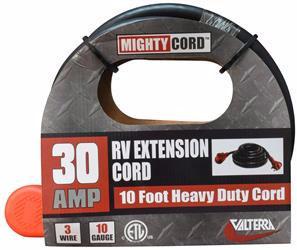 RV Extension Cord 30 Amp with Handle, 10 foot
