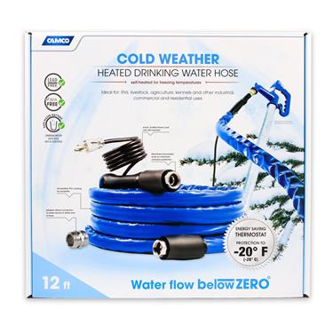 Taste-Pur 12FT Heated Water Hose for Cold Weather
