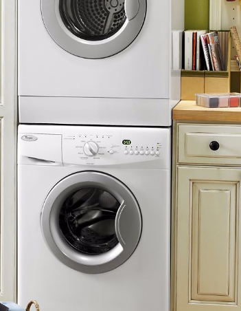Whirlpool Stacking Washer - Front Load - Time Remaining Display