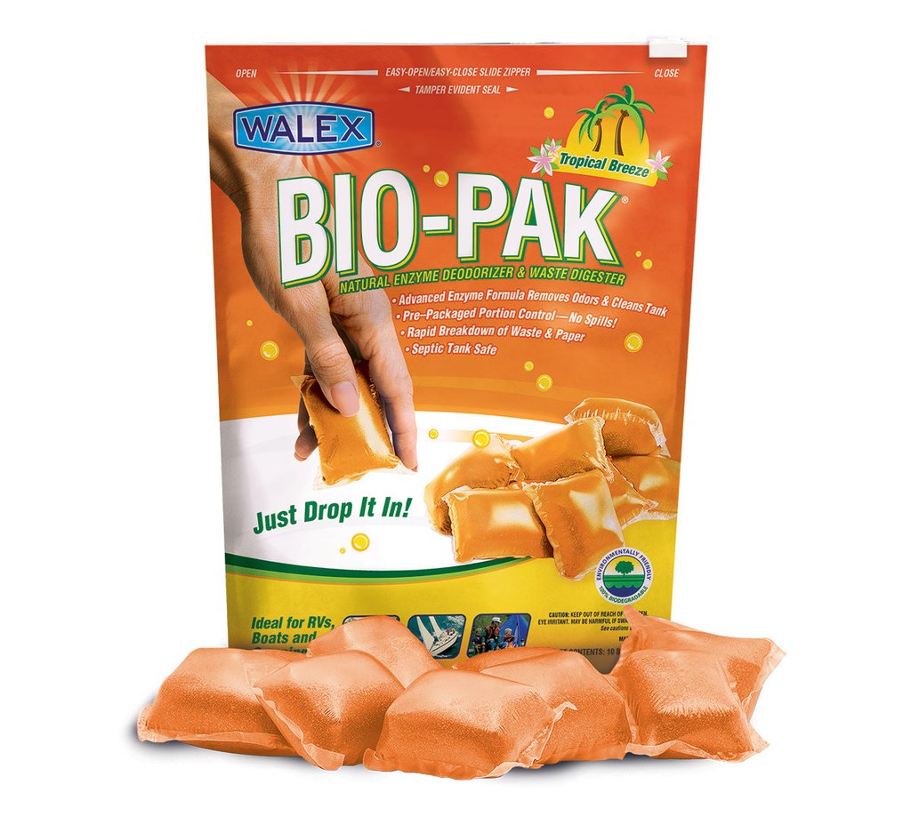 Bio-Pak Tropical Black Water Drop Ins - 10 Per Bag
