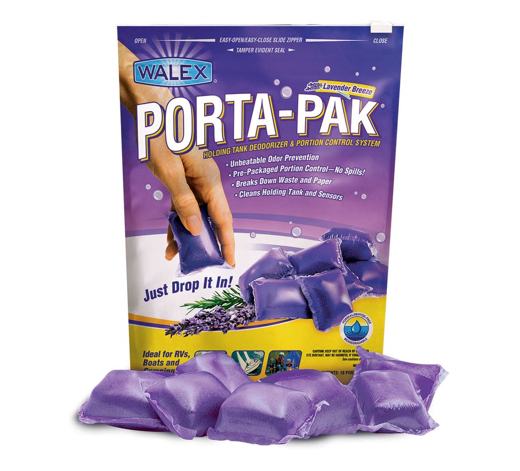 Porta-Pak RV Toilet Freshener - 10 Per Bag - Lavender Scent